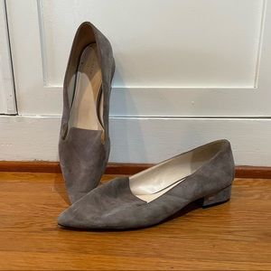 Cole Haan Grand.Os Grey Flats Dress Shoes